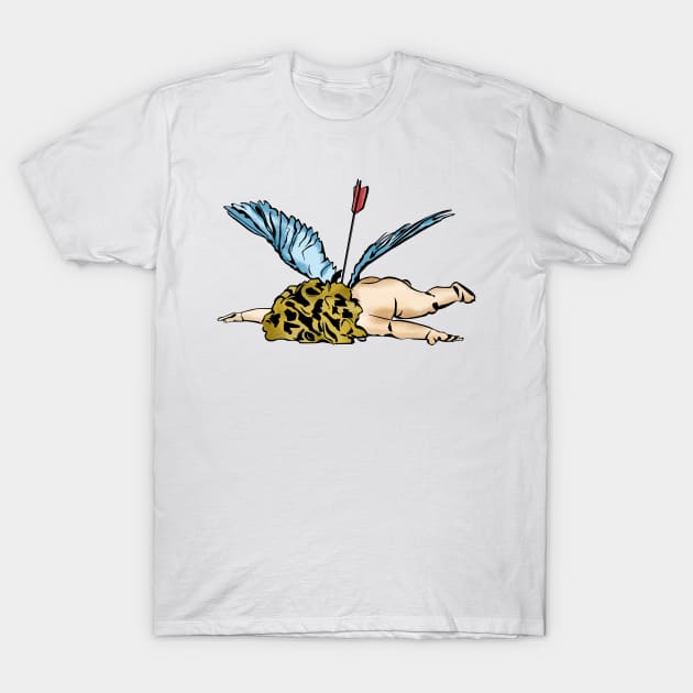 Dead Cupid T-Shirt by Killer Rabbit Designs